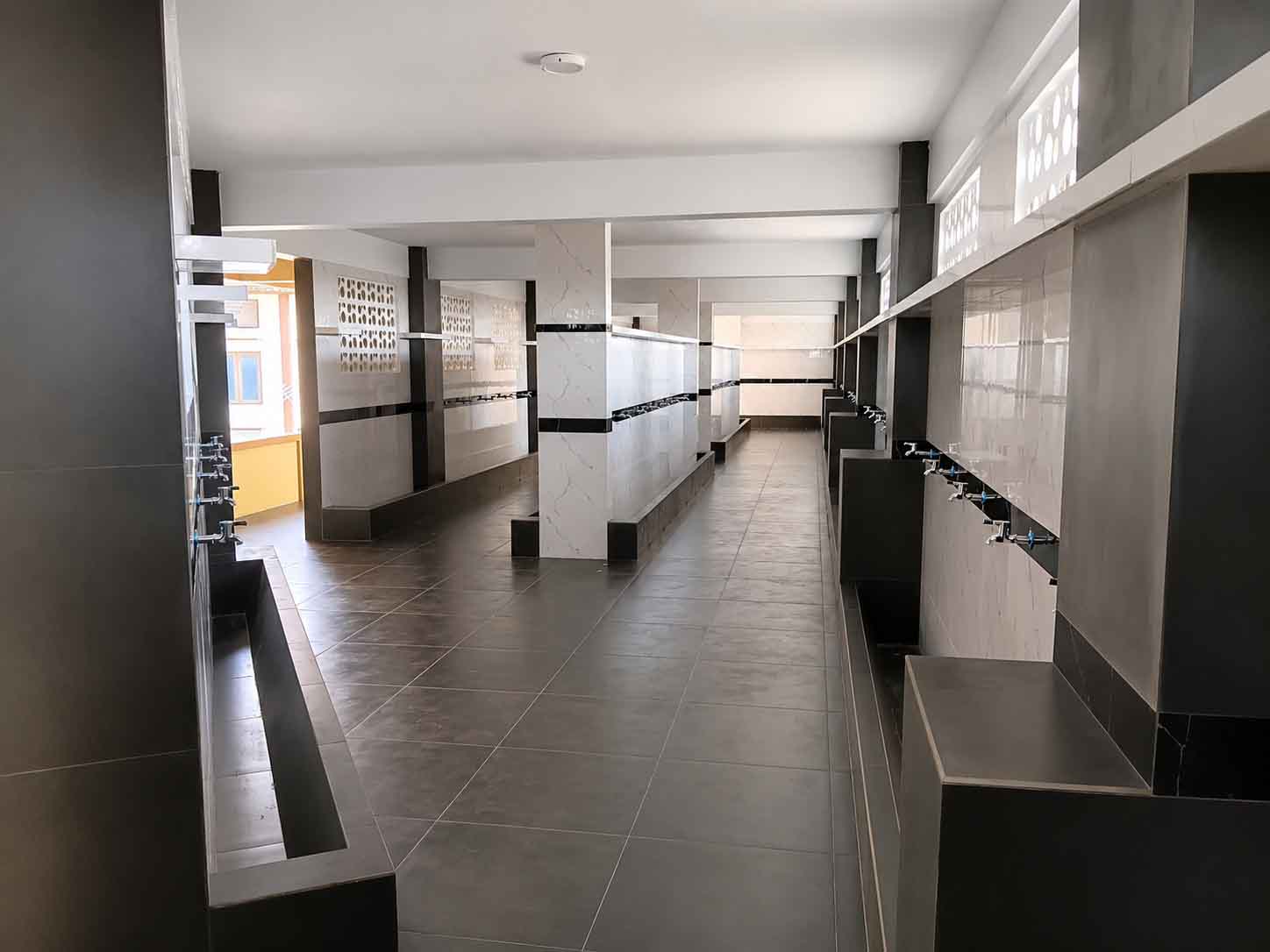 Tempat berwudhu pria lantai 2