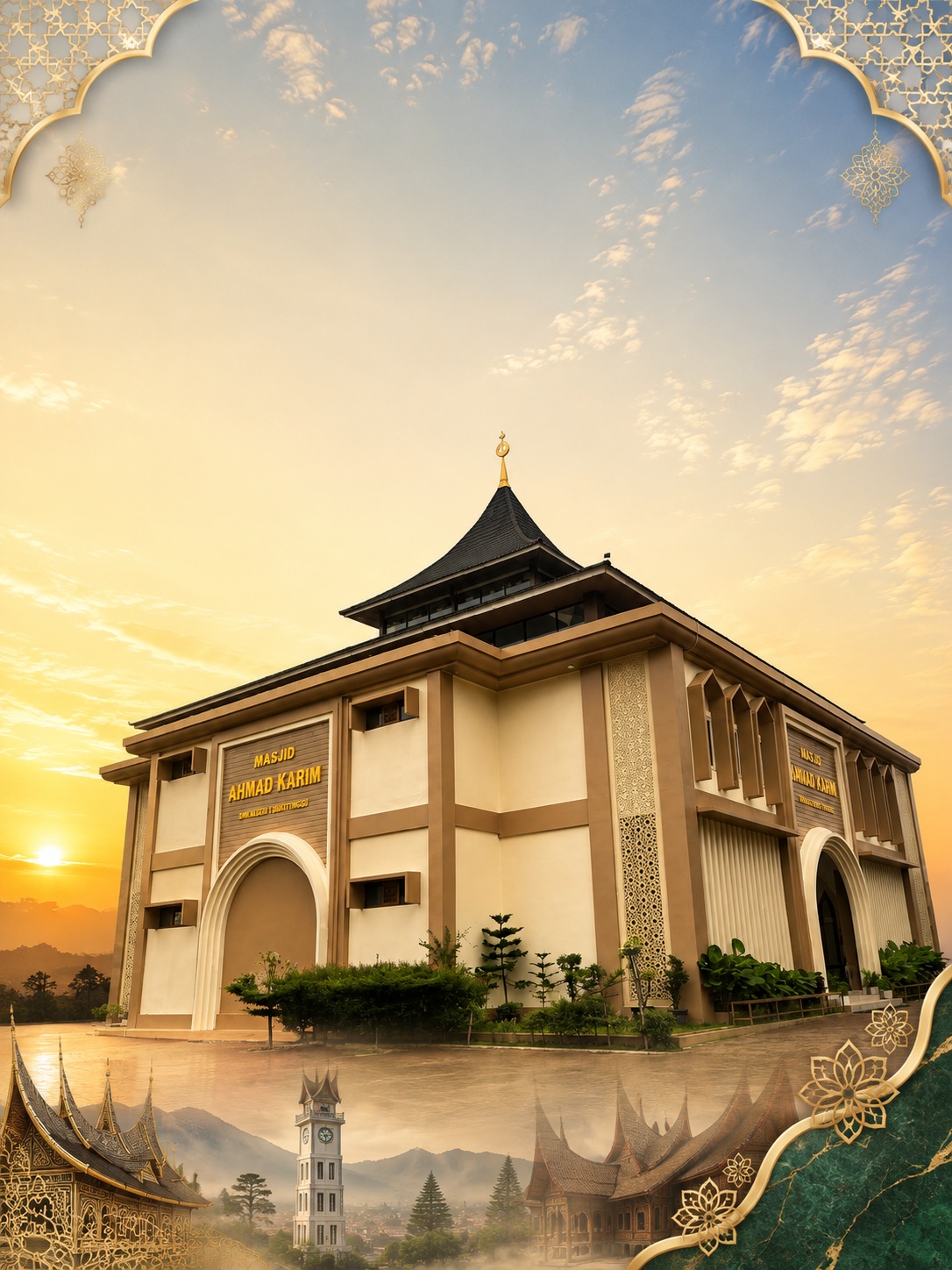 Masjid Ahmad Karim SMK Negeri 1 Bukittinggi